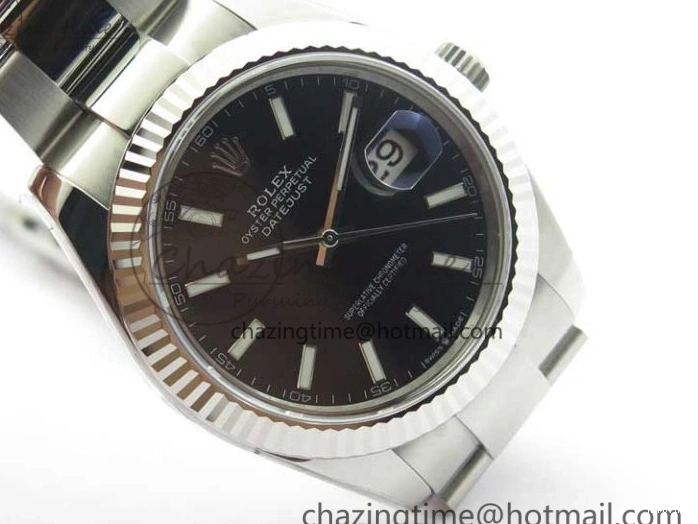 MiroTime 0429 New DateJust 41 126334 ARF 1:1 Best Edition 904L Steel Black Dial on Oyster Bracelet A2824 V Attractive 3008